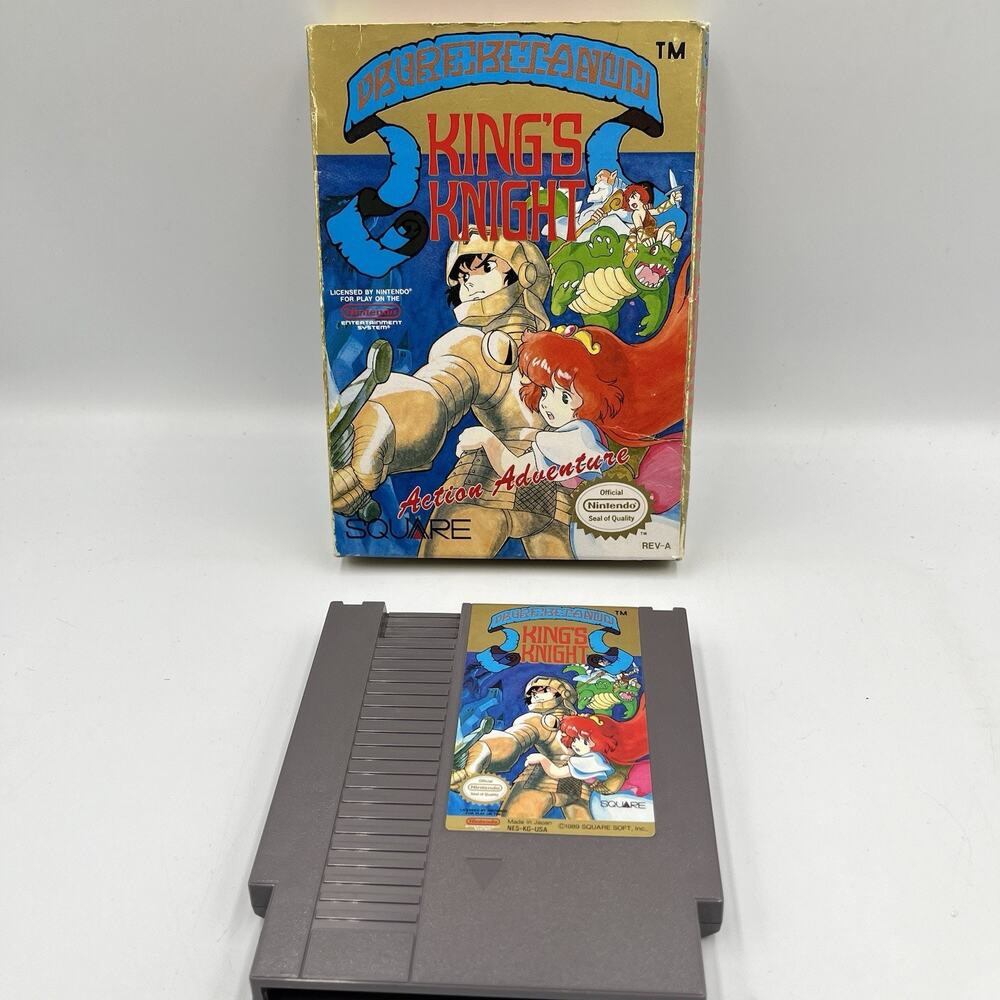 King's Knight - Nintendo NES - With Box - Very Good